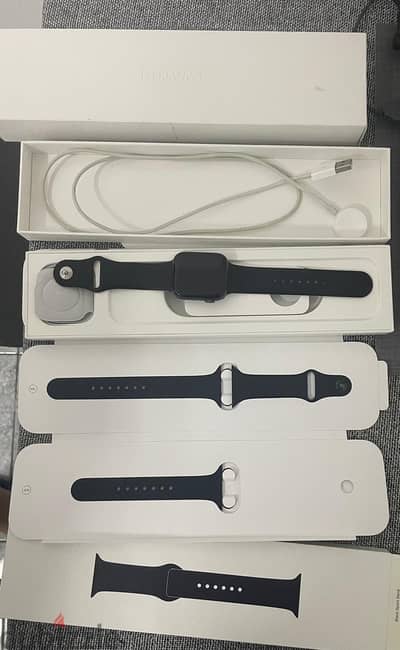 Apple Watch 6 44 mm 83% battery with box and original strap.