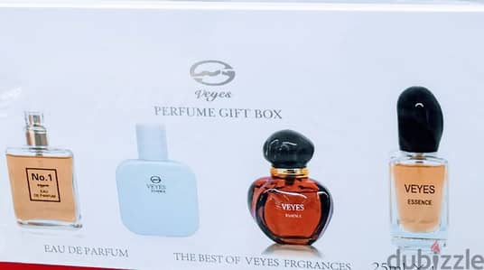 perfume 4pcs gift set box