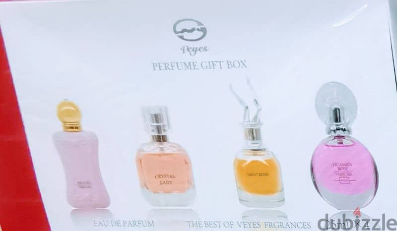 perfume 4pcs gift set box 1