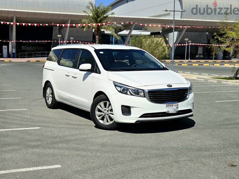 KIA GRAND CARNIVAL 2016 SUV 8 SEATER PASSENGER VAN 2