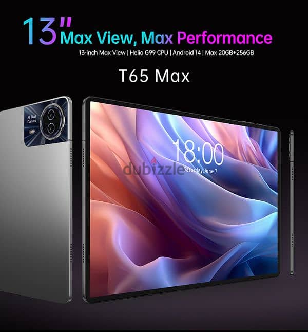 Telcast T65 Max Tablet 0