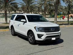 Ford Expedition XLT 2019 white 0