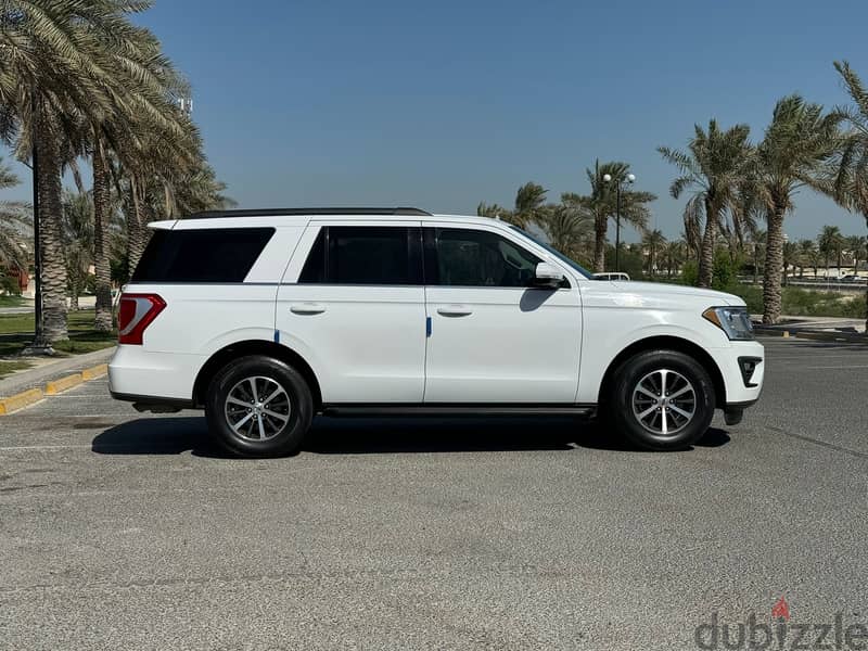 Ford Expedition XLT 2019 white 2