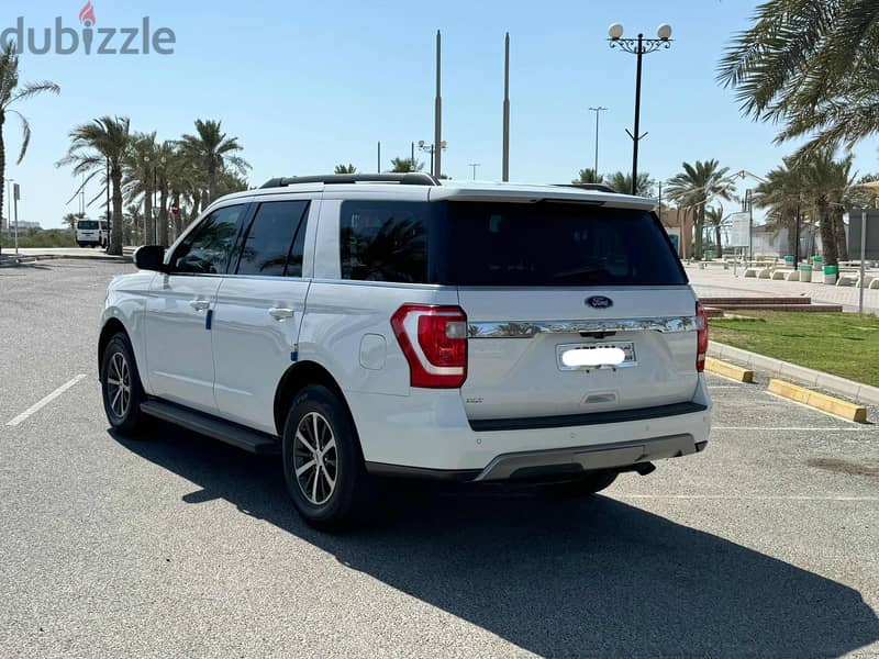 Ford Expedition XLT 2019 white 5