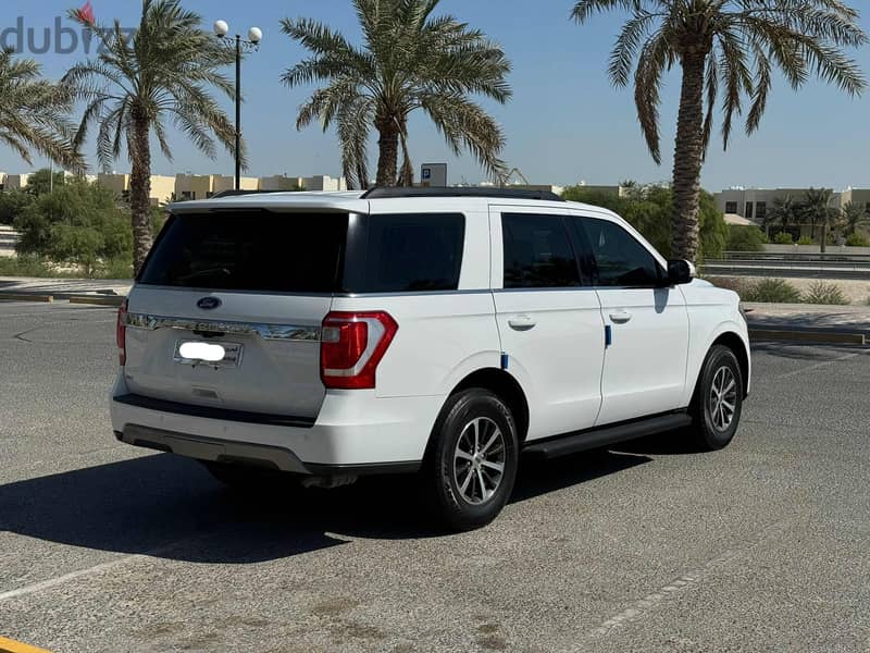 Ford Expedition XLT 2019 white 6