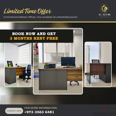 3 Months Rental free - Hurry up and Book Now