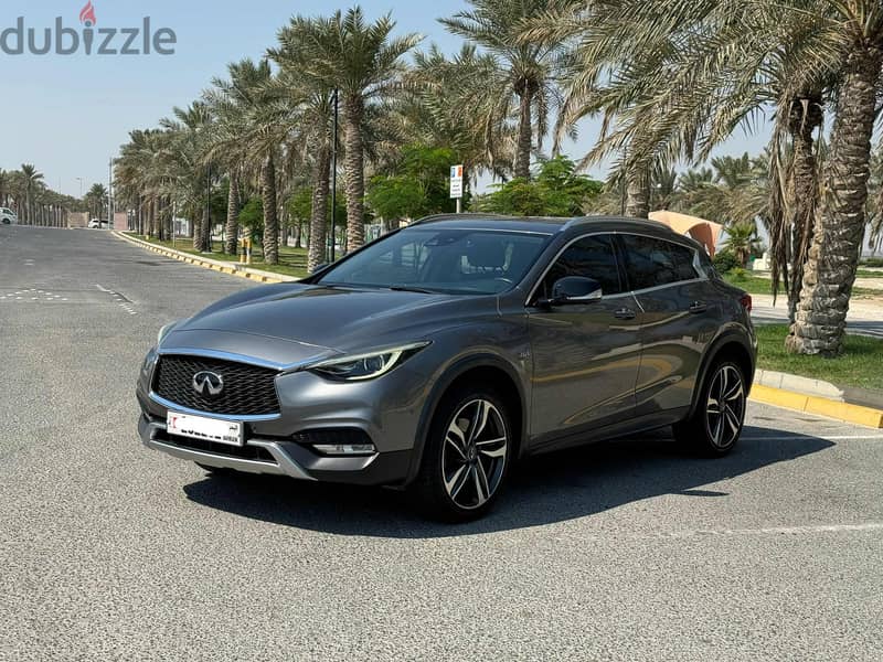 Infiniti QX30 2018 grey 1