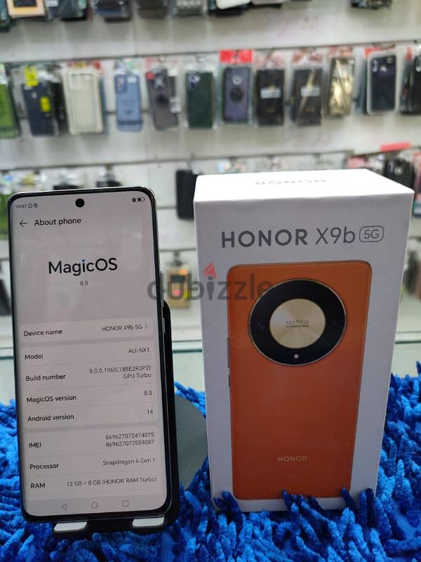 honor x9b 12 GB RAM 256 GB storage like new have box 1