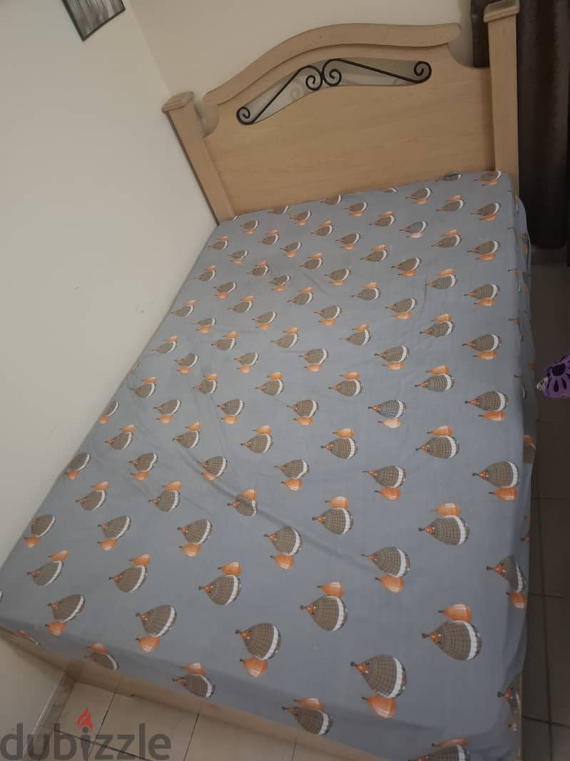 Cot and mattress 0