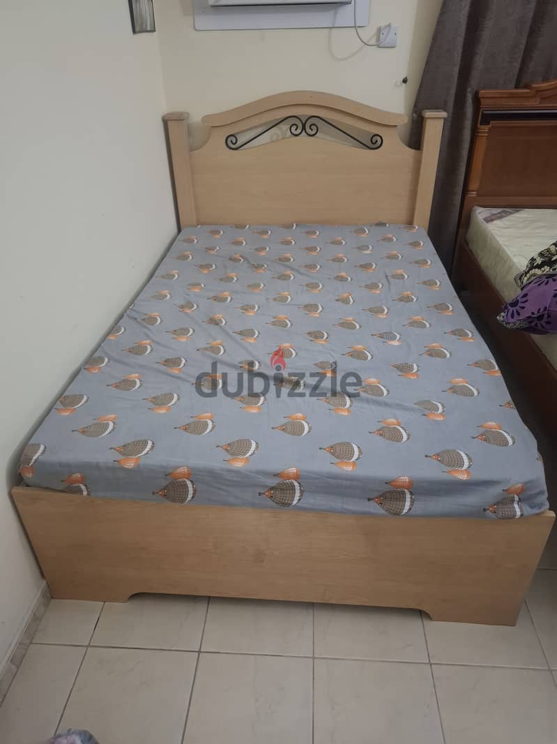 Cot and mattress 1