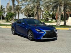 Lexus RC 350 2016 blue 0