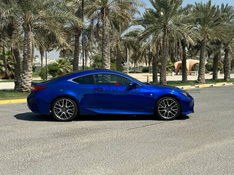 Lexus RC 350 2016 blue 2