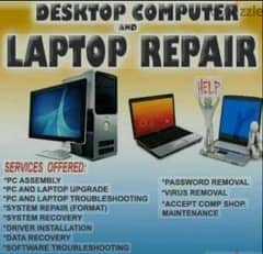 Repairing , Desktop , computer , Laptop 0