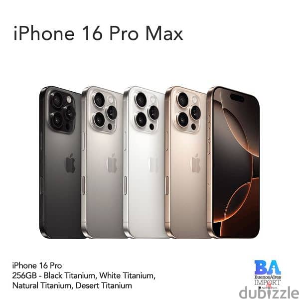 iphone 16 pro max 256gb 2