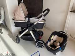 Mothercare stroller + car seat 0