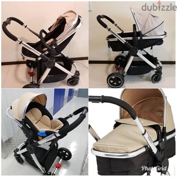 Mothercare stroller + car seat 3