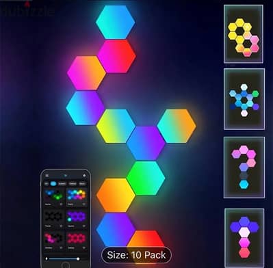 20 BD‏ Hexagon Lights