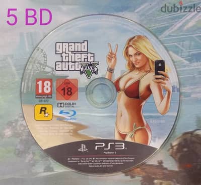 GTA5 PS3  5 bd Available