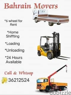 Six wheel for rent home shfiting delivey 24 hours 36212524 0