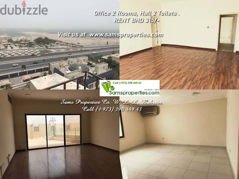 Low-rent office in Bahrain. Small and large office from BHD 250/- 2