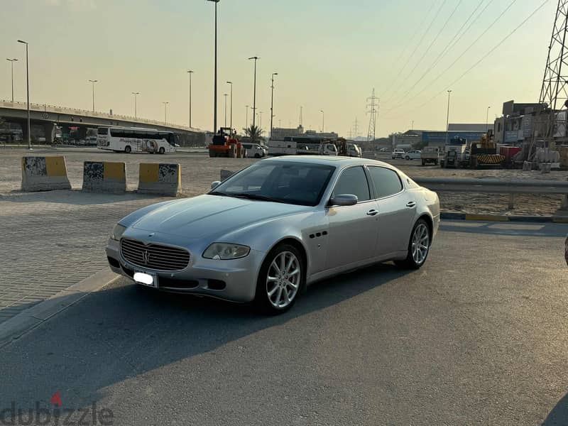 Maserati Quattroporte 2004 silver 1