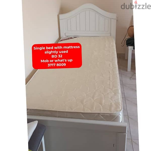 King size bed dinning table and other household items for sale 15