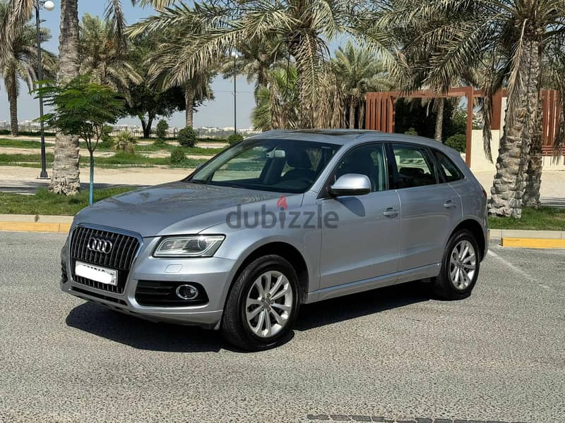 Audi Q5 2015 silver 1