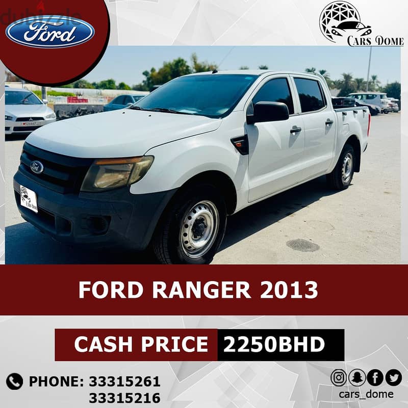 Ford Ranger 2013 Pickup 5