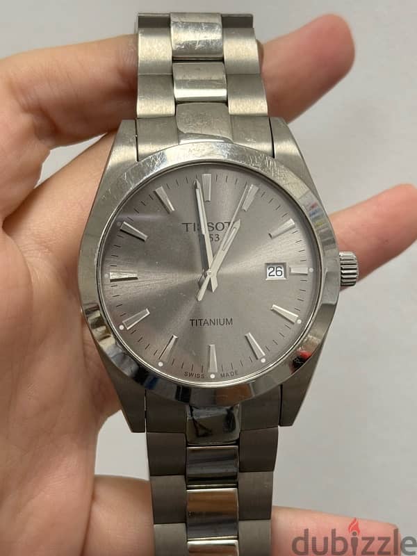 TISSOT MEN TITANIUM WATCH 0