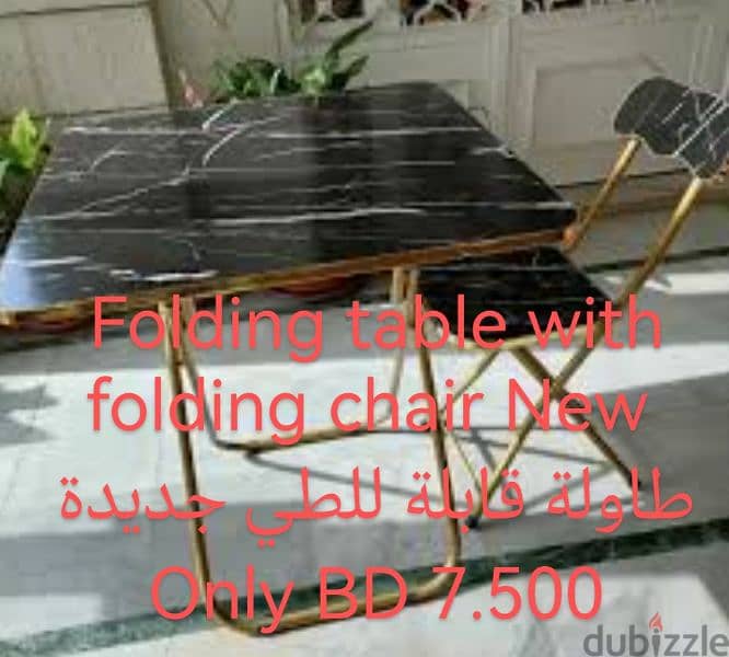 FOLDING TABLE NEW 1