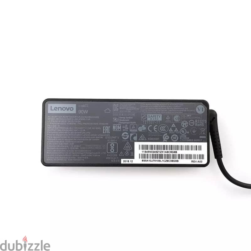 New Lenovo Laptop Charger 90W Slim tip 4