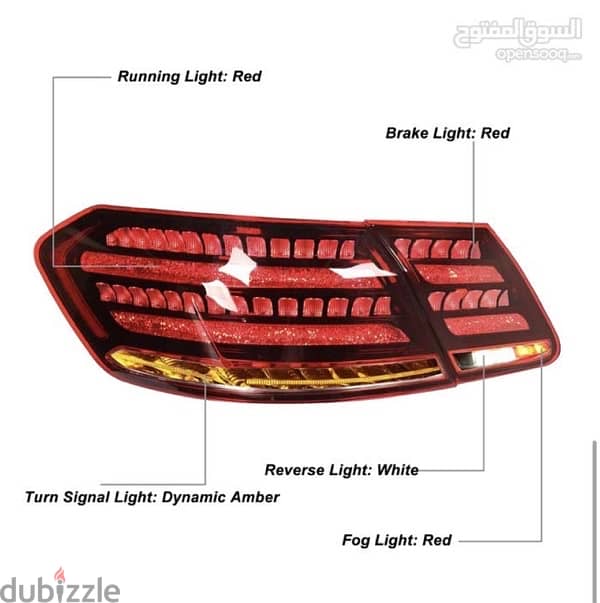 LED Tail Light for Benz E-Class W212 2010-2016 7