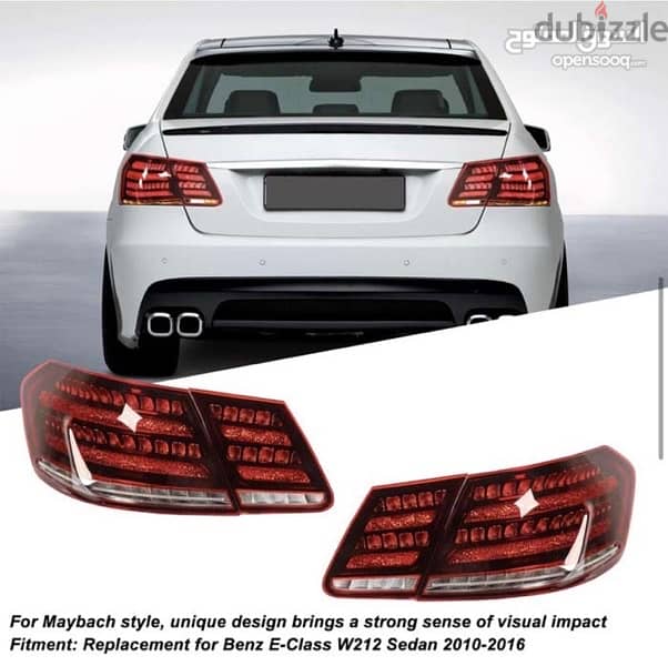 LED Tail Light for Benz E-Class W212 2010-2016 8