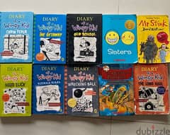 Wimpy Kid and other story books all 15bd 0