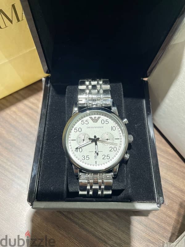 brand new original Emporio Armani Chronograph quartz watches 2