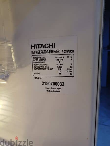 Hitachi refrigerator-freezer 2