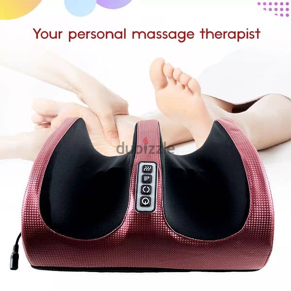 Electric Foot Massager Heating Shiatsu Kneading SPA Machine Calf Leg 1