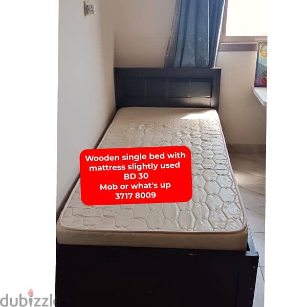 King size bed 6 chairs dinning table and other household items 4 sale 12