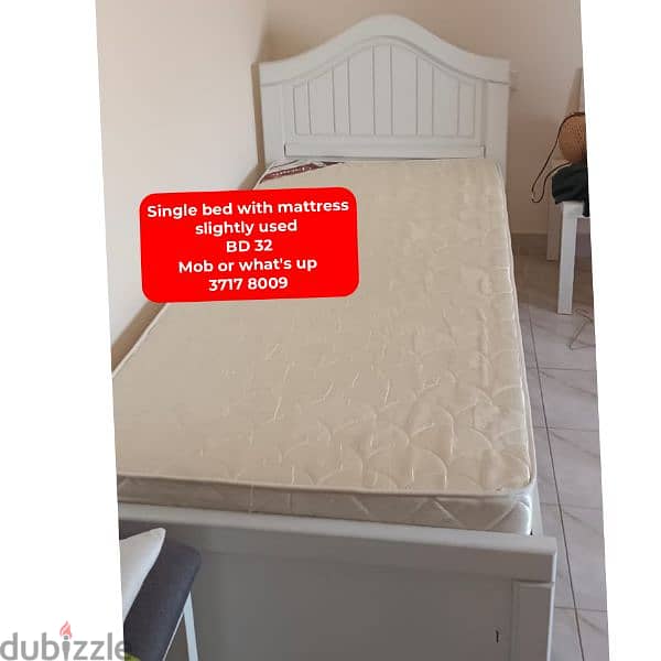 King size bed 6 chairs dinning table and other household items 4 sale 13