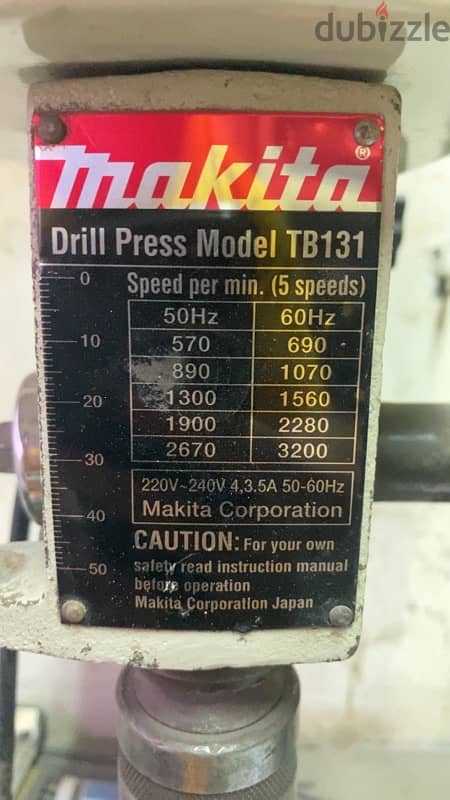 drill press makita 2