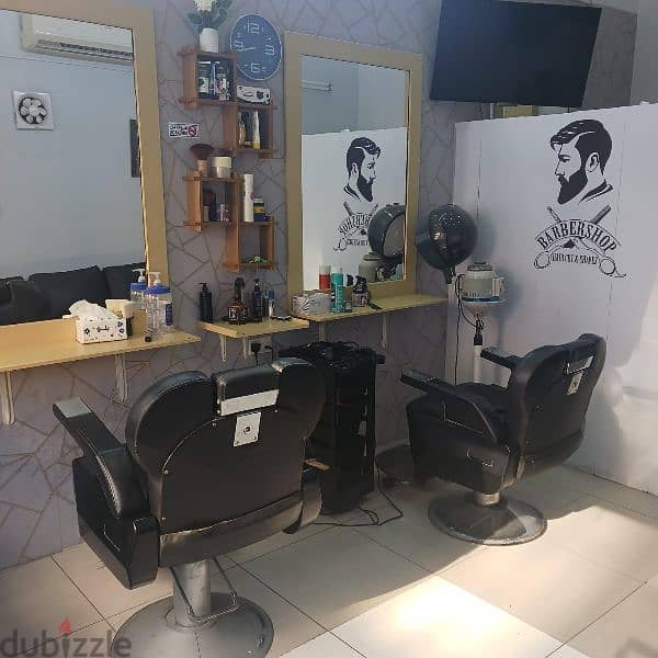 mens saloon for sale exibation raod 1