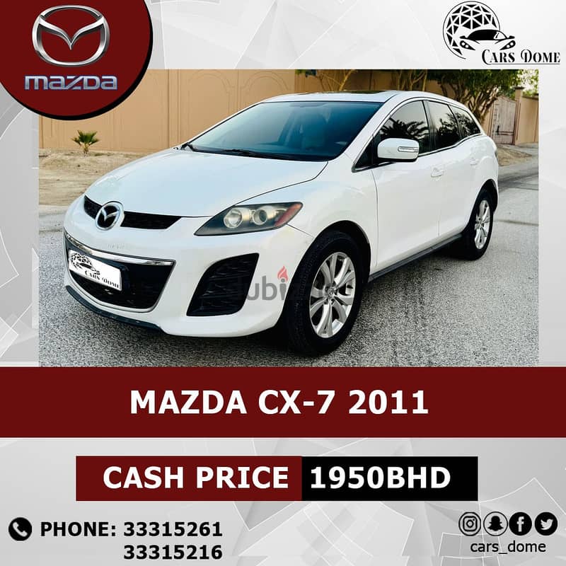 Mazda CX-7 2011 Sunroof 8