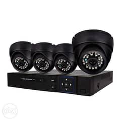 4 Cam CCTV system 1TB 0
