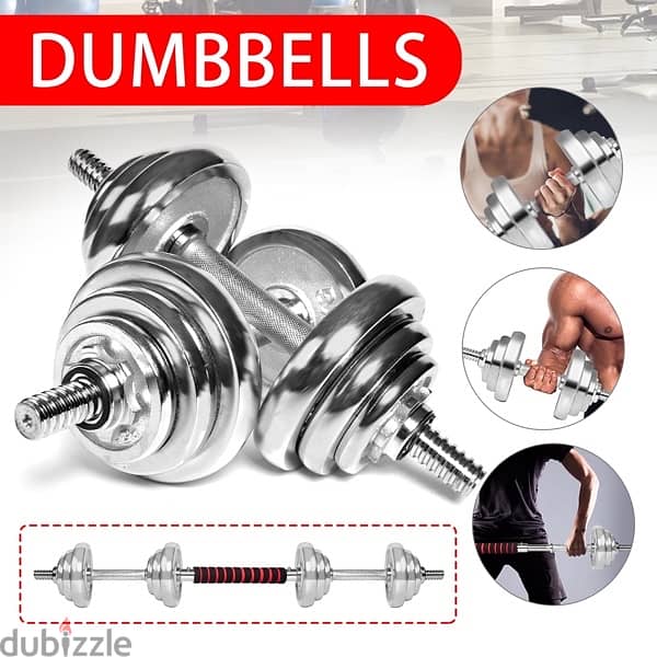 30 KG Dumbbells set 3