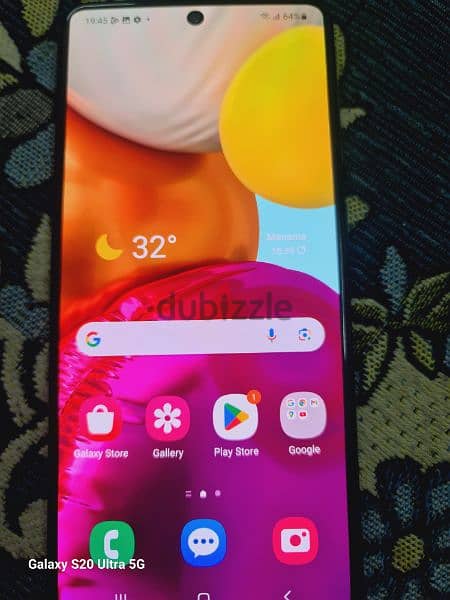 Samsung A71 128gb 8gb  clean mobile  32050842  call 5