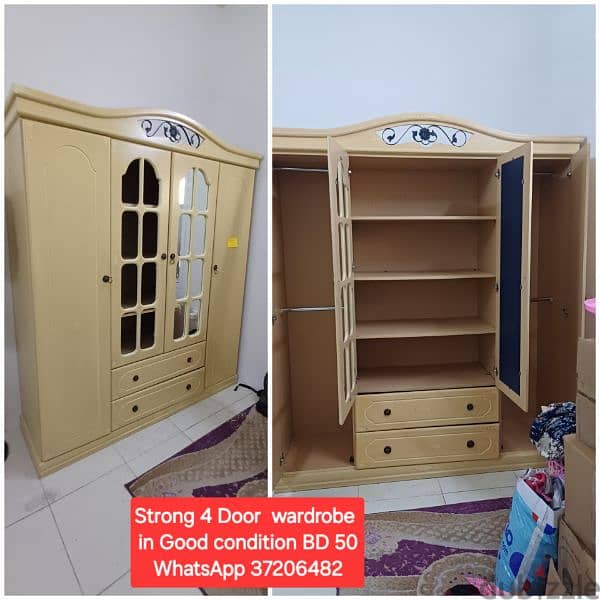 150×190 cm bed and mattrss and other items for sale with Delivery 5