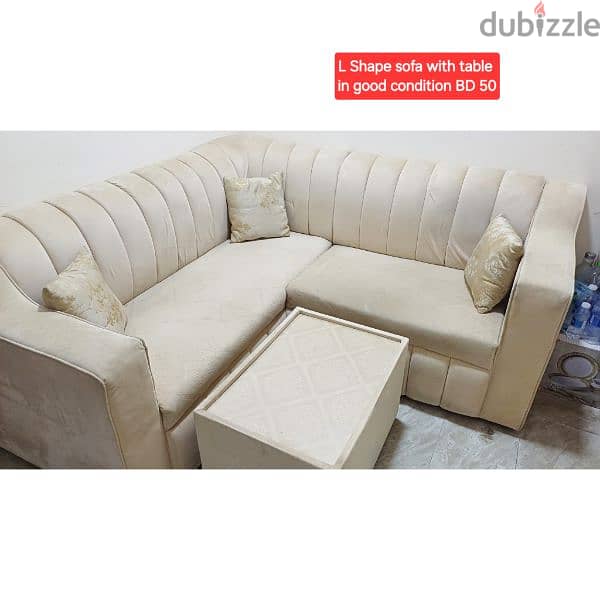 150×190 cm bed and mattrss and other items for sale with Delivery 15