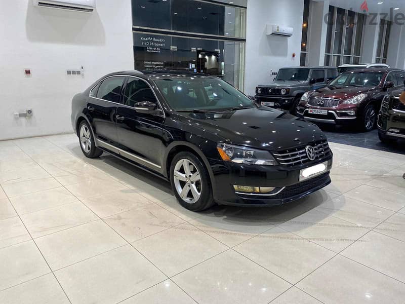 Volkswagen Passat 2013 black 0