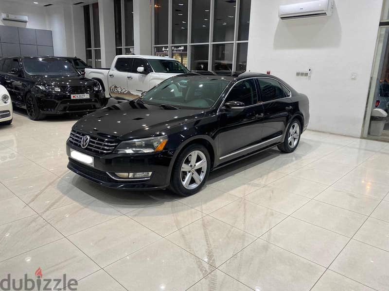 Volkswagen Passat 2013 black 1