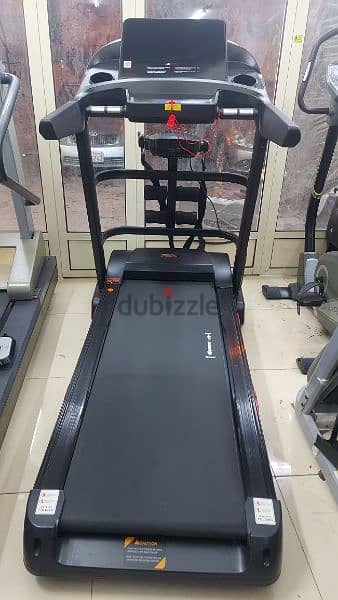 multiple option treadmill 150kg 4.5hp motor 200bd last price